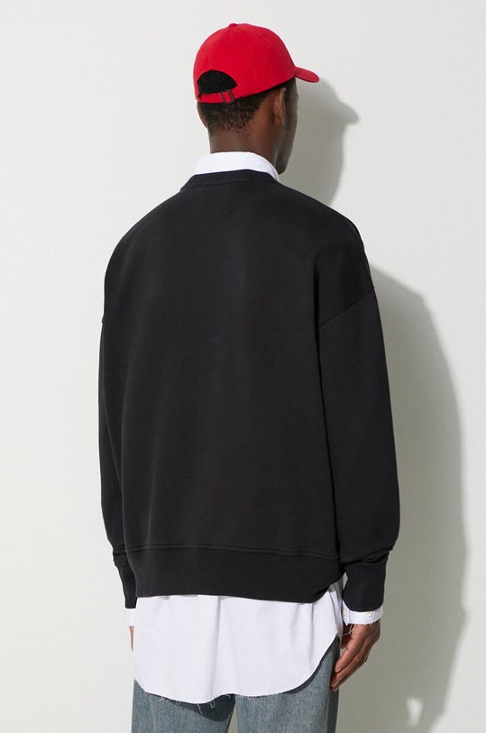 Îmbrăcăminte 424 hanorac de bumbac 35424M42RX.236536 negru