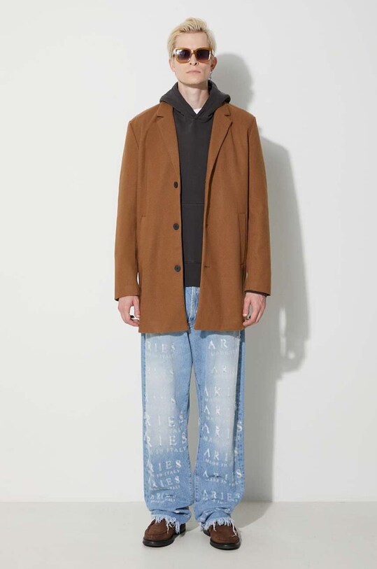 KSUBI bluza bawełniana MFA23FL012 czarny AW23