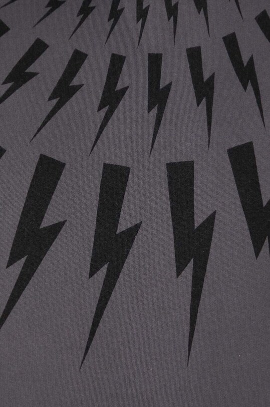 Neil Barett bluza bawełniana FAIRISLE THUNDERBOLT PBJS186.V517S.3543
