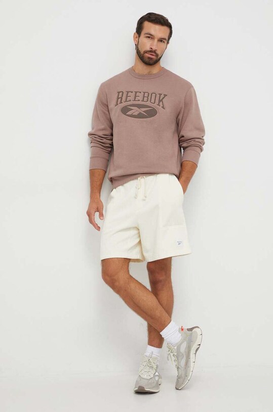 Кофта Reebok Classic 100036732 коричневый AW23