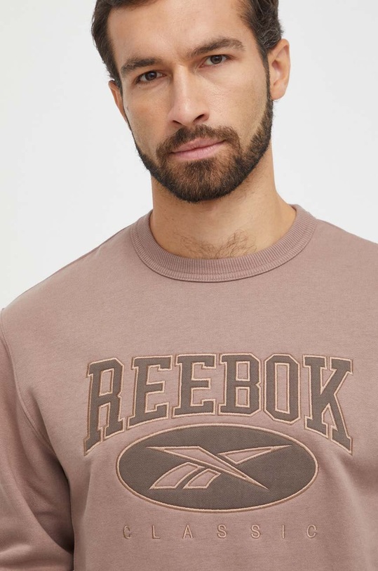 Mikina Reebok Classic hnědá 100036732