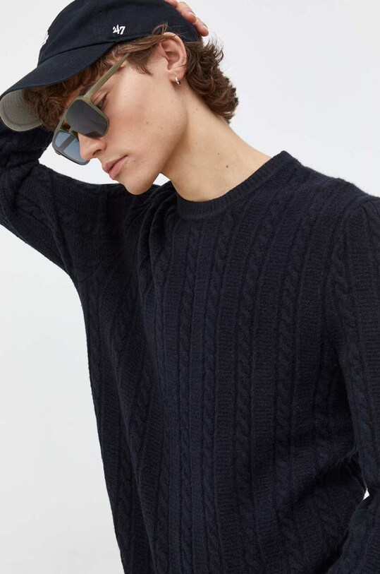 Abercrombie & Fitch sweter pozostałe czarny KI120.3246.900