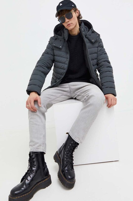 Abercrombie & Fitch sweter KI120.3246.900 czarny AW23