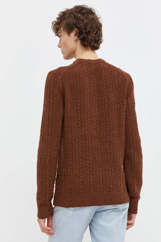 Odzież Abercrombie & Fitch sweter KI120.3247.400 brązowy
