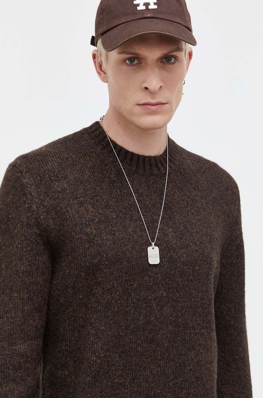 Abercrombie & Fitch sweter brązowy KI120.3263.420