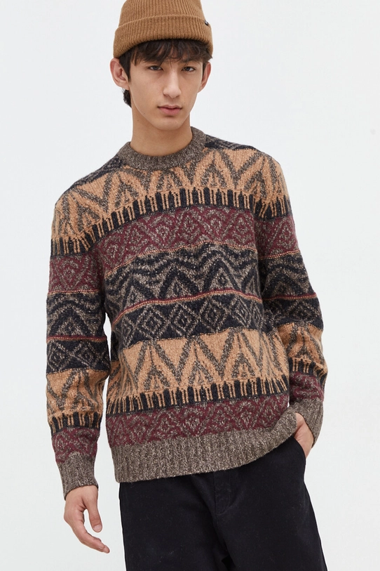 Abercrombie & Fitch sweter pozostałe brązowy KI120.3268.408