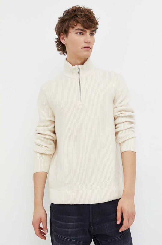 Πουλόβερ Abercrombie & Fitch άλλο μπεζ KI120.3304.178