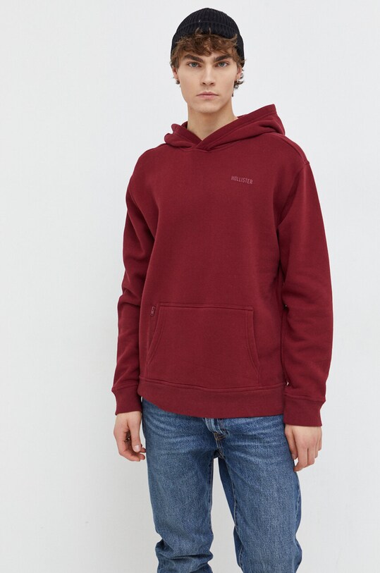 Hollister Co. bluza bordowy KI322.3161.520
