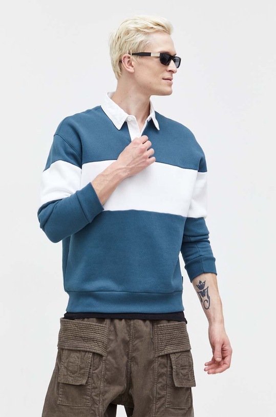 Hollister Co. bluza wzorzyste niebieski KI322.3165.230