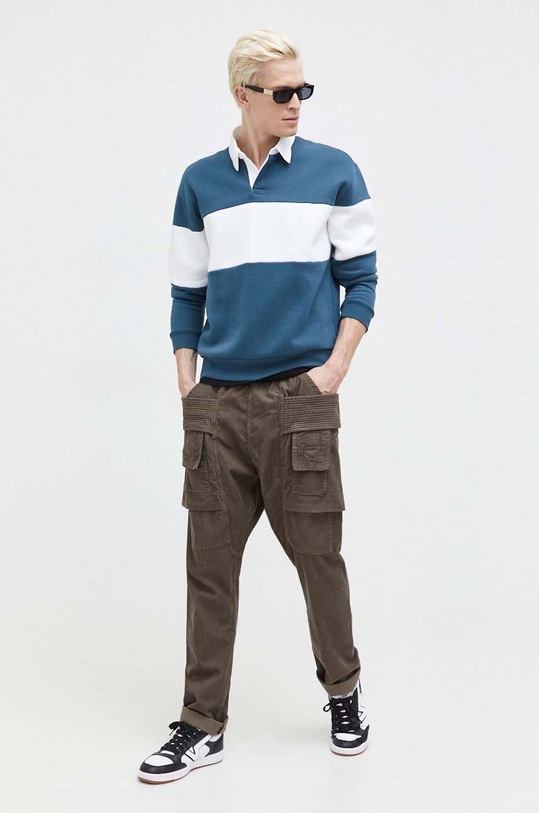 Hollister Co. bluza KI322.3165.230 niebieski AW23