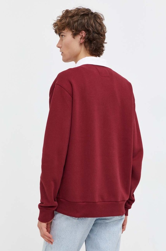 Hollister Co. bluza KI322.3165.521 bordowy AW23