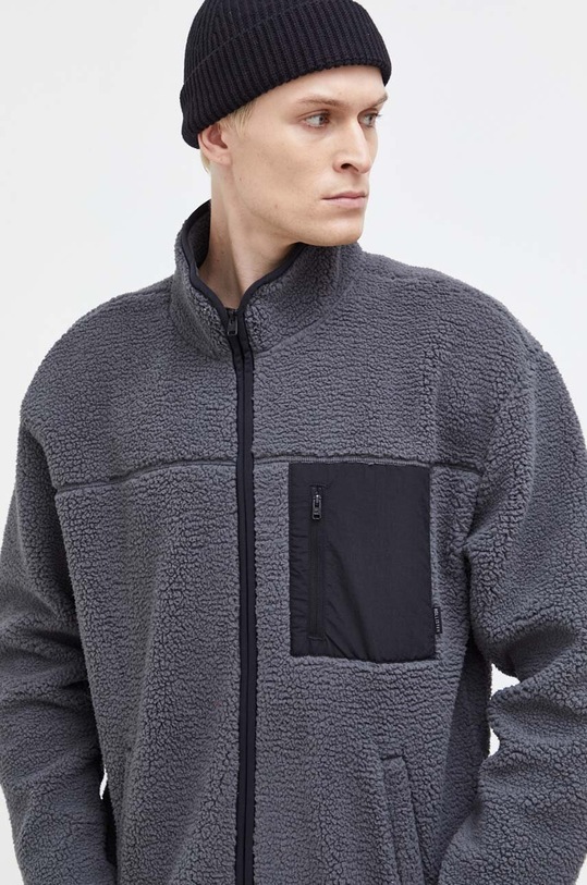 Hollister Co. hanorac fleece gri KI322.3174.900