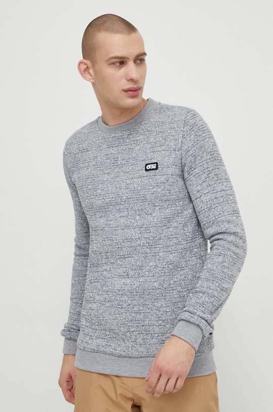 Спортивная кофта Picture Tofu без капюшона серый SMT128