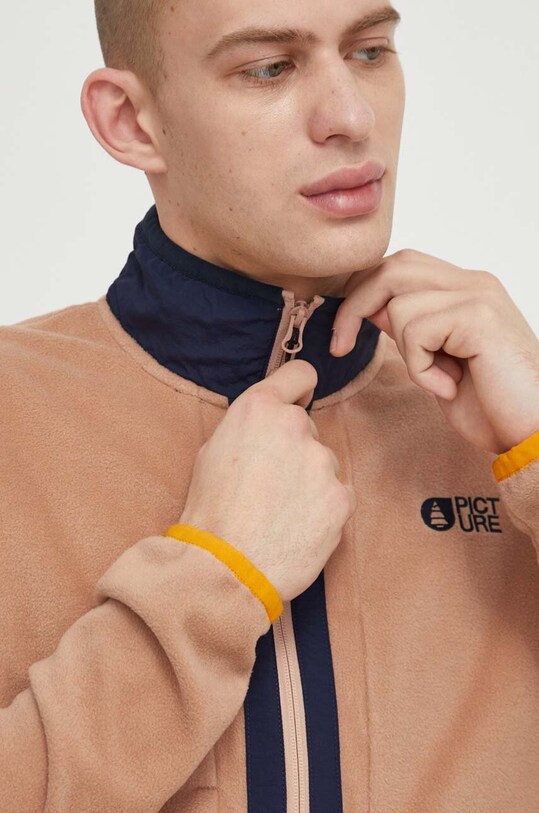 Спортивна кофта Picture Mathew жовтий SMT118
