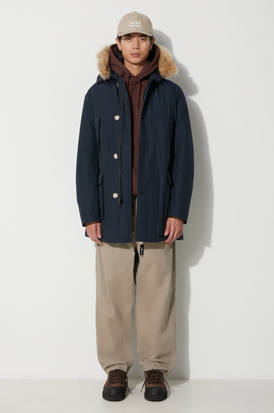 Drôle de Monsieur felpa in cotone Le Hoodie Slogan C.HO101.CO001.WN marrone AW23