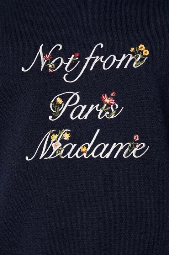 Drôle de Monsieur maglione in lana La Maille Slogan r Fleu C.PO133.WO007.NY