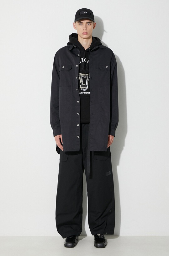 Daily Paper cotton sweatshirt Rivo Hoodie 2321201 black AW23