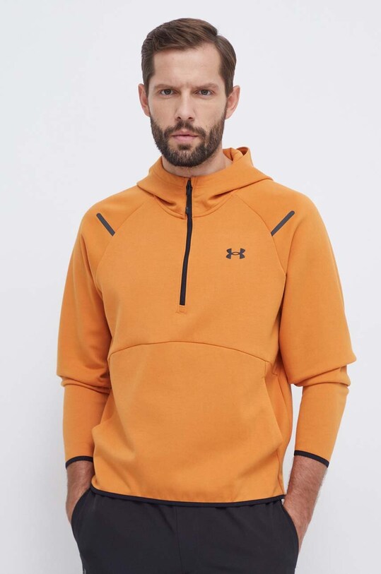 Under Armour hanorac de antrenament Unstoppable uni portocaliu 1379811