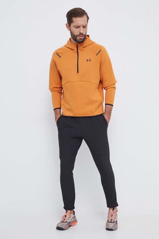 Under Armour hanorac de antrenament Unstoppable 1379811 portocaliu AW23