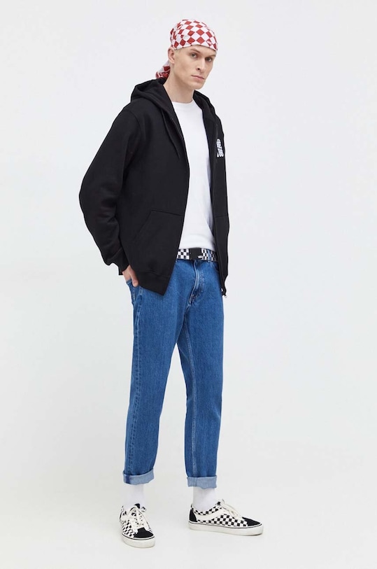 Vans bluza bawełniana VN000ABJBLK1 czarny AW23