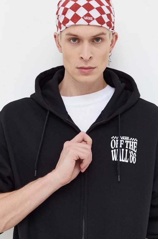 Vans bluza bawełniana VN000ABJBLK1 czarny