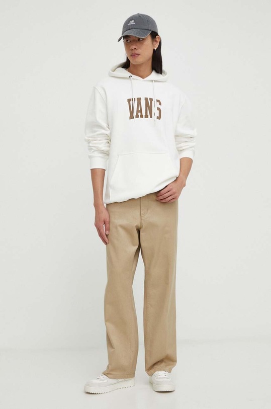 Vans pamut melegítőfelső VN000G0NFS81 bézs AW23