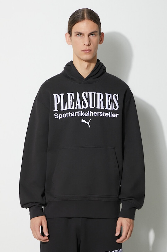 Bavlnená mikina Puma PUMA x PLEASURES Graphic Hoodie