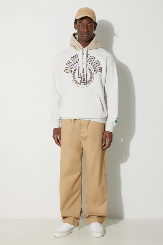 Puma hanorac de bumbac PUMA x RHUIGI 620889 bej AW23