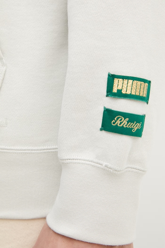 Хлопковая кофта Puma PUMA x RHUIGI 620889 бежевый