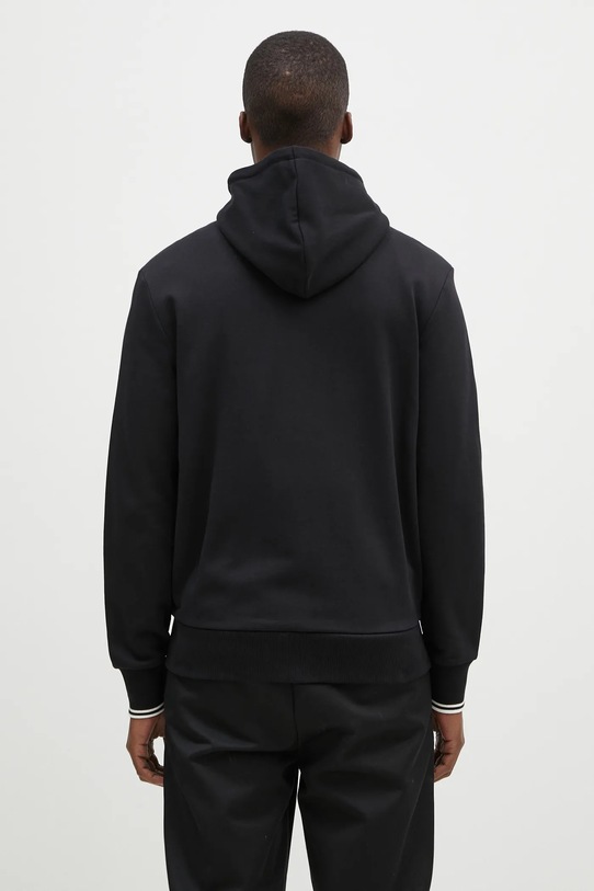 Clothing Fred Perry cotton sweatshirt J7536.198 black