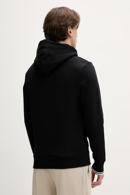 Odzież Fred Perry bluza bawełniana M2643.102 czarny