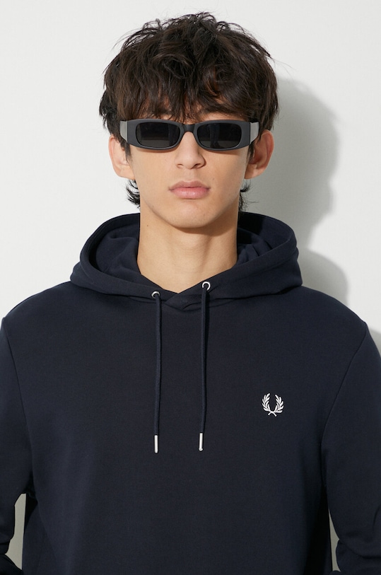 Fred Perry bluza bawełniana M2643.248 granatowy