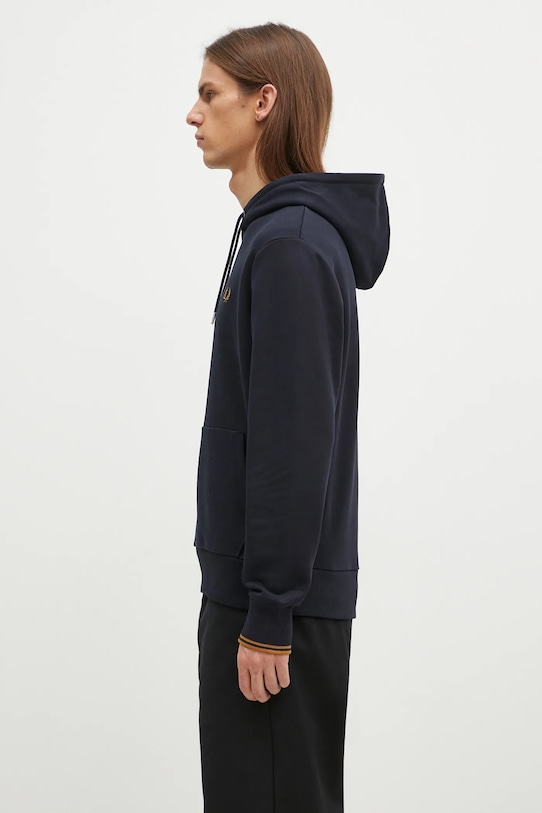 Fred Perry bluza bawełniana M2643.R63 granatowy AA00
