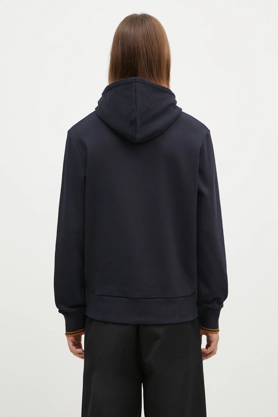 Odzież Fred Perry bluza bawełniana M2643.R63 granatowy