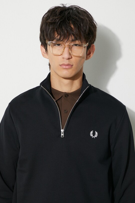 Хлопковая кофта Fred Perry M3574.102 чёрный