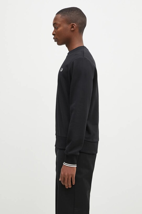 Хлопковая кофта Fred Perry M7535.184 чёрный AA00