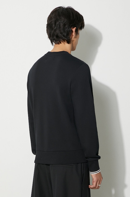 Odzież Fred Perry bluza bawełniana M7535.184 czarny