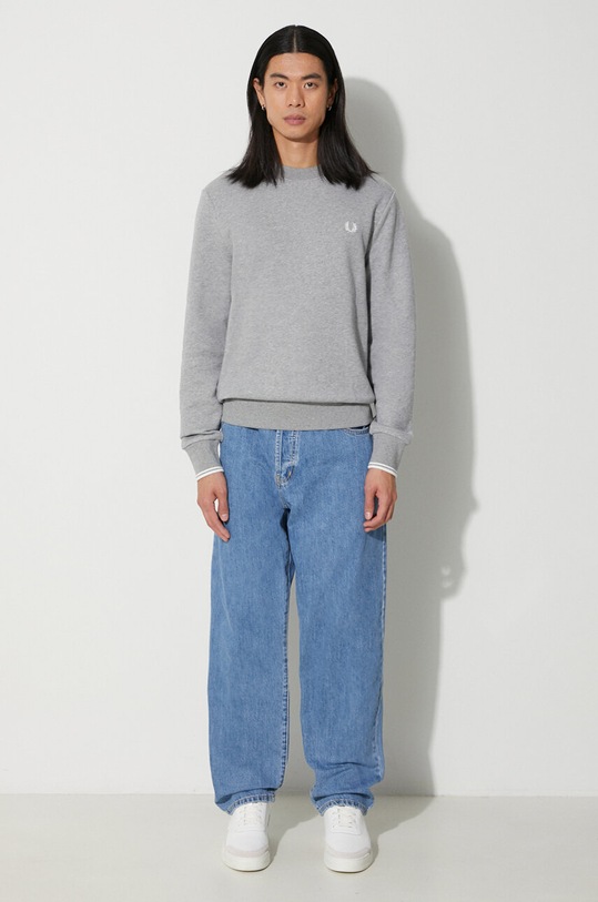 Fred Perry sweatshirt M7535.420 gray AA00