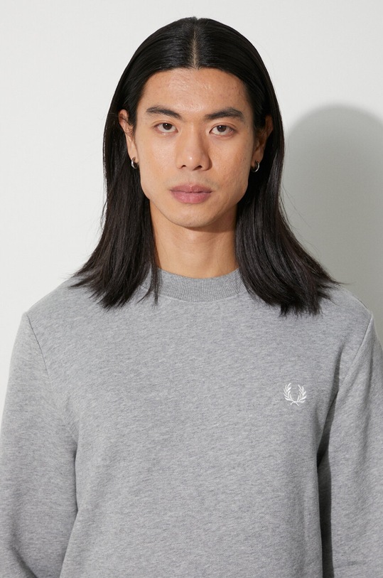 Fred Perry sweatshirt M7535.420 gray