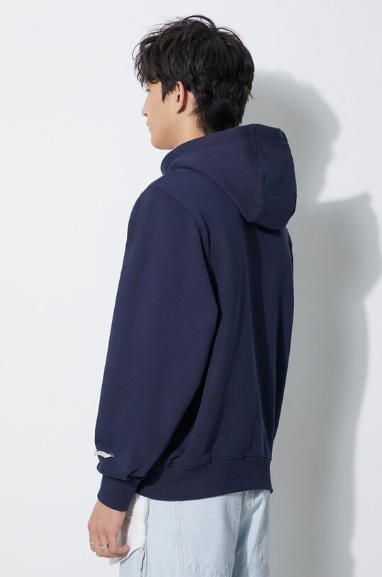 Одяг Бавовняна кофта Ader Error Caner Logo Hoodie BMADFWHD0102 темно-синій