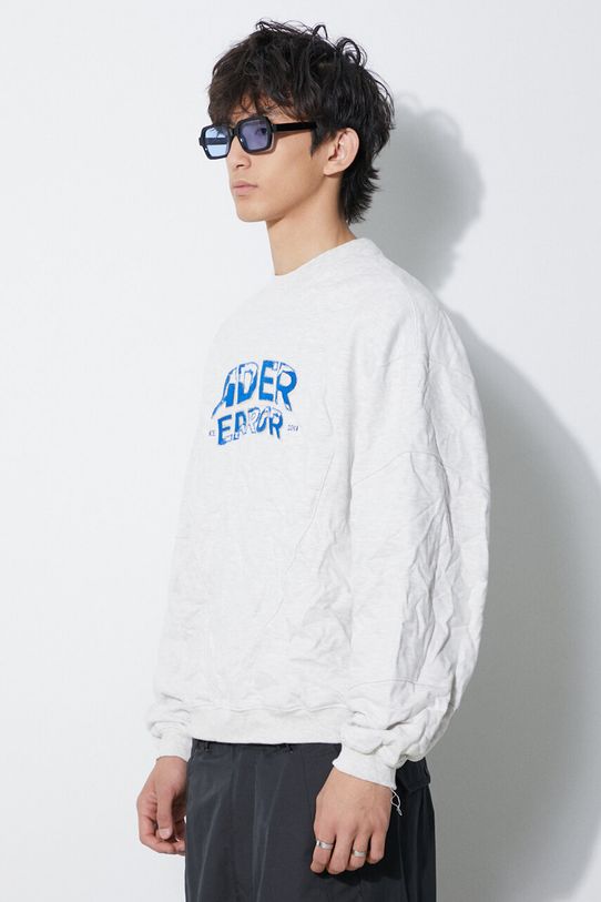 Ader Error sweatshirt Edca Logo gray BMADFWSW0106