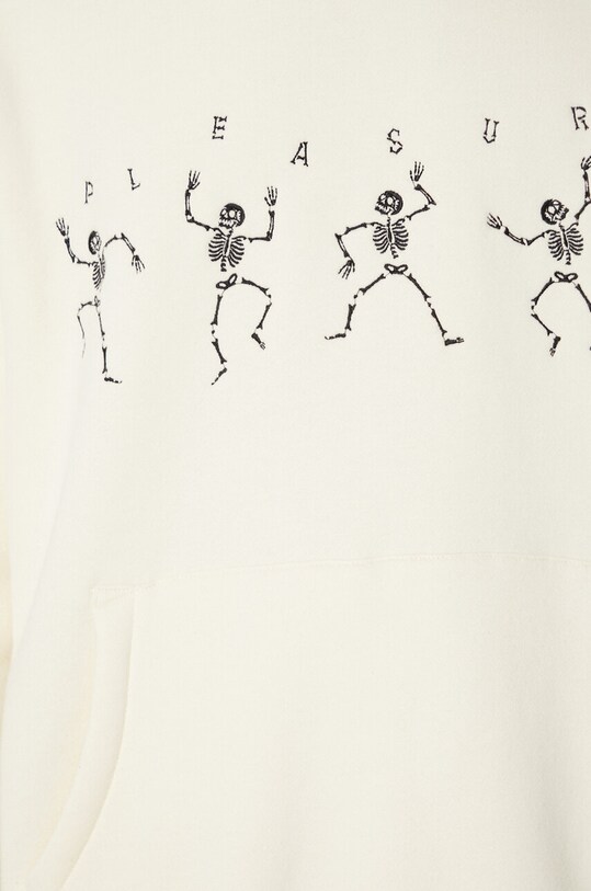 PLEASURES sweatshirt Bone Hoodie P23F020.STONE