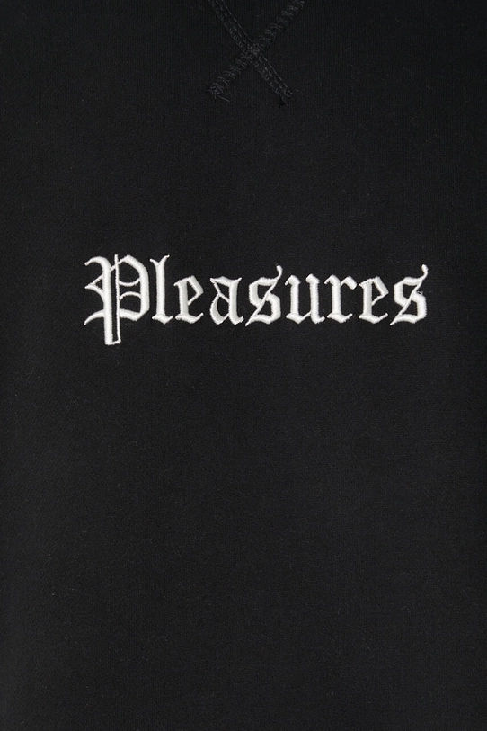 PLEASURES bluza Recipe Crewneck P23F021.BLACK