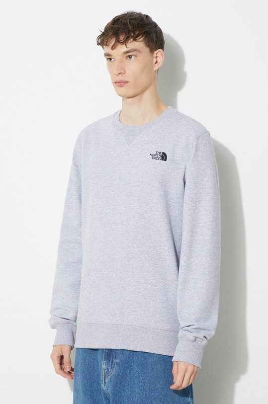 The North Face bluza Simple Dome gri NF0A7X1IDYX1