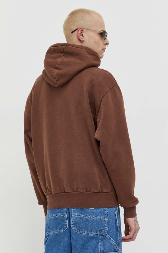 Odzież Karl Kani bluza bawełniana 6021959 brązowy