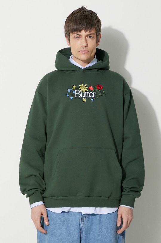 Butter Goods bluza Floral Embroidered Pullover Hood
