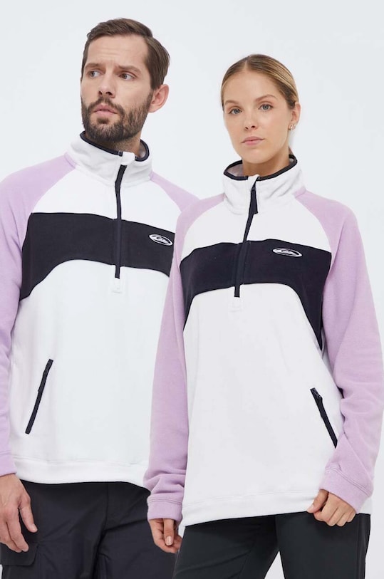 Quiksilver hanorac Powder Chaser cu modele alb EQYFT04782