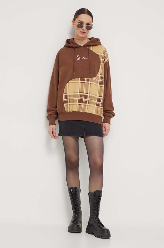 Karl Kani bluza 6021647 brązowy AW23