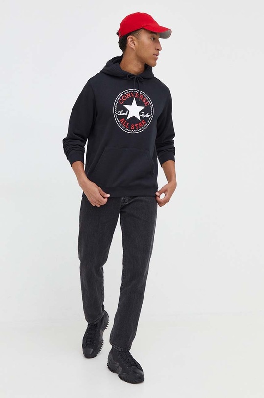 Odzież Converse bluza 10025470.A01 czarny