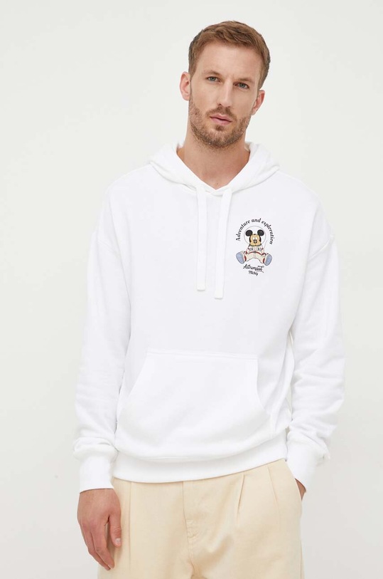 United Colors of Benetton bluza bawełniana DISNEY 3J68U2019.101 biały AW23